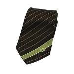 Brown Silk Gucci Tie