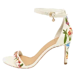 White Canvas Tory Burch Sandals