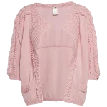 Pink Cashmere Chanel Cardigan