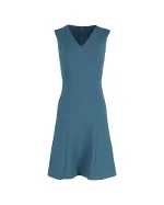 Blue Wool Hugo Boss Dress