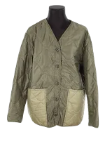 Green Polyester Anine Bing Jacket