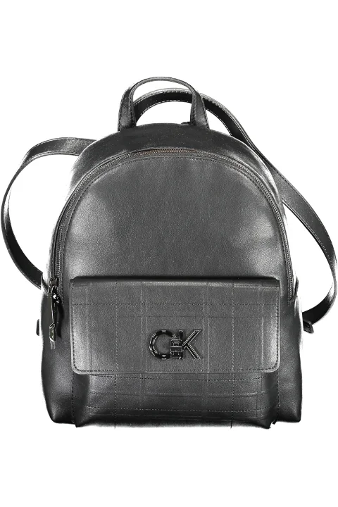 Black Polyester Calvin Klein Backpack