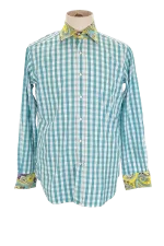 Blue Cotton Etro Shirt