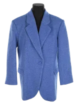 Blue Wool Sandro Blazer