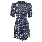 Blue Fabric Maje Dress