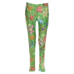 Green Fabric Versace Pants