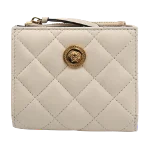 Beige Leather Versace Wallet