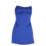 Blue Silk Reformation Dress