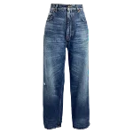 Blue Cotton Balenciaga Jeans