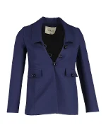 Blue Polyester Mulberry Jacket