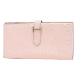 Pink Leather Hermès Wallet