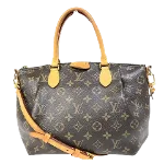 Brown Canvas Louis Vuitton Turenne