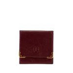 Red Leather Cartier Wallet