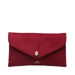 Red Leather SWAROVSKI Clutch