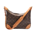 Brown Leather Louis Vuitton Boulogne