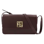 Burgundy Leather Anine Bing Handbag