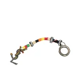 Multicolor Metal Yves Saint Laurent Key Holder