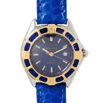 Blue Stainless Steel Breitling Watch