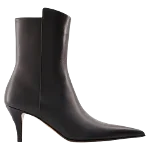 Black Leather Alexander McQueen Boots