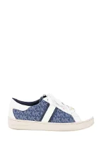 Blue Leather Michael Kors Sneakers