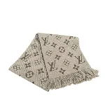 Grey Wool Louis Vuitton Scarf