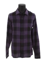 Purple Cotton Sandro Shirt