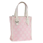 Pink Canvas Loewe Handbag