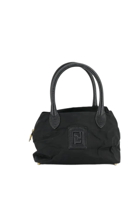 Black Nylon Fendi Handbag