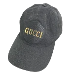 Black Fabric Gucci Hat