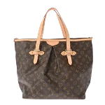 Brown Canvas Louis Vuitton Palermo