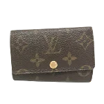 Brown Canvas Louis Vuitton Key Holder