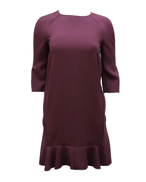 Purple Polyester Marni Dress