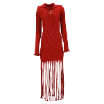 Red Fabric Alanui Dress