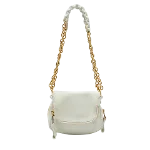 White Leather Tom Ford Shoulder Bag