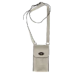 White Leather Mulberry Crossbody Bag