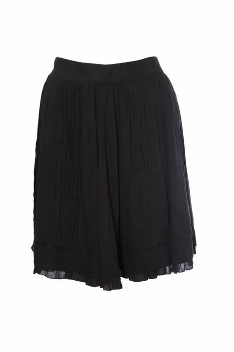Black Viscose Just Cavalli Skirt