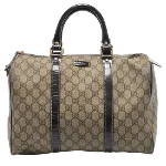 Beige Canvas Gucci Handbag