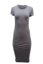 Grey Cotton James Perse Dress