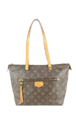 Brown Coated canvas Louis Vuitton Tote 