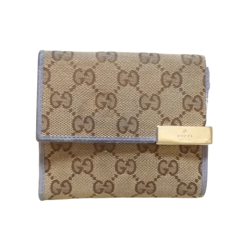 Beige Polyester Gucci Wallet