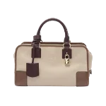 Beige Leather Loewe Amazona