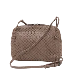 Purple Leather Bottega Veneta Shoulder Bag