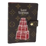 Brown Canvas Louis Vuitton Agenda