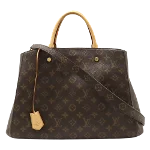 Brown Canvas Louis Vuitton Montaigne