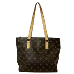 Brown Canvas Louis Vuitton Cabas