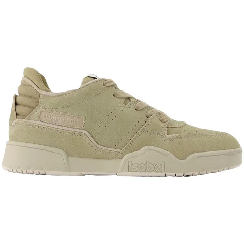 Beige Leather Isabel Marant Sneakers