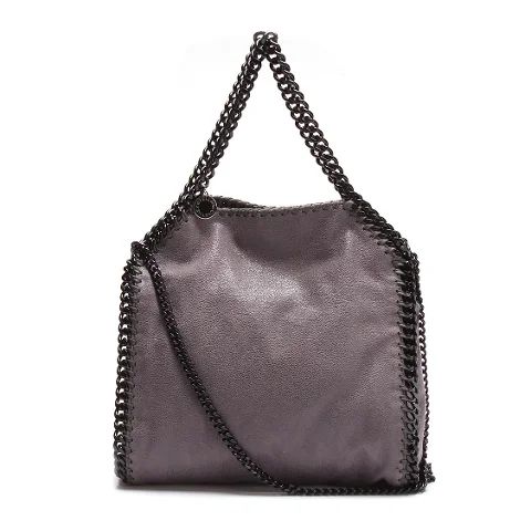 Grey Leather Stella McCartney Shoulder Bag