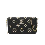 Beige Canvas Louis Vuitton Pochette Felicie