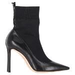 Black Leather Jimmy Choo Boots