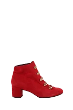 Red Suede Stella Luna Boots